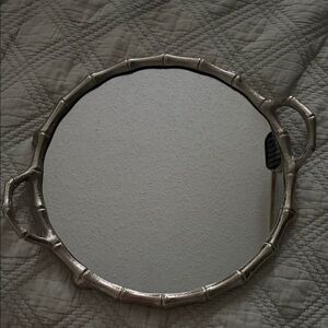 Elegant Silver Wall Mirror